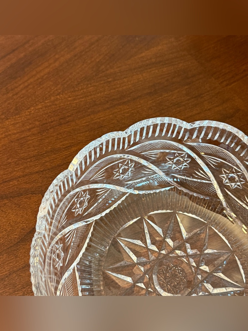 Waterford Heritage Collection Apprentice With Star Design Scalloped Edge *Read* - Picture 6 of 15